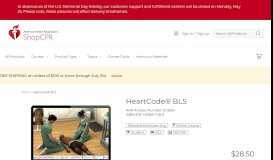 
							         HeartCode BLS | American Heart Association - ShopCPR								  
							    