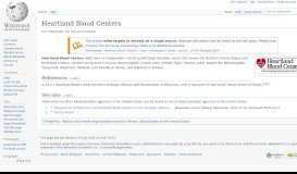 
							         Heartland Blood Centers - Wikipedia								  
							    