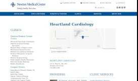 
							         Heartland Cardiology - Newton Medical Center								  
							    