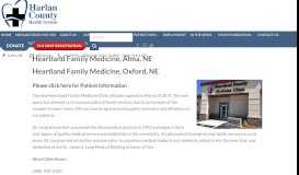 
							         Heartland Family Medicine Harlan County Health |								  
							    