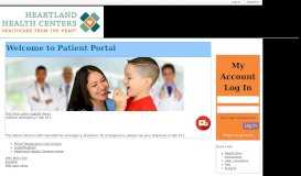 
							         Heartland Health Centers Patient Portal								  
							    