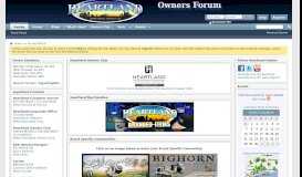 
							         Heartland Owners Forum - Forum Portal								  
							    