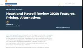 
							         Heartland Payroll Review 2019: Features, Pricing, Alternatives								  
							    