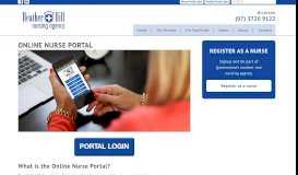 
							         Heather Hill Nursing Agency Online Nurse Portal								  
							    