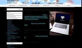 
							         Heathrow WiFi and Internet Facilities - Heathrow Airport Guide								  
							    