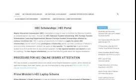 
							         HEC Scholarships Apply NOW								  
							    