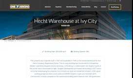 
							         Hecht Warehouse at Ivy City - One Parking								  
							    