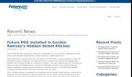 
							         Heddon Street Kitchen Chooses Future POS								  
							    