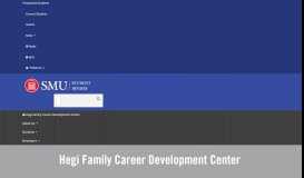 
							         Hegi Family Career Development Center - SMU								  
							    