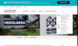 
							         Heidelberg - Melbourne Polytechnic								  
							    