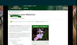 
							         Heiligtum von Malorne | Forscherliga-Wiki | FANDOM powered by Wikia								  
							    