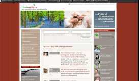 
							         Heilpraktiker Portal Therapeuten Gesundheit News thera online ...								  
							    