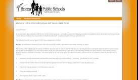 
							         Helena School District Web Portal > Home								  
							    