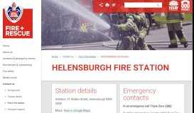 
							         HELENSBURGH Fire Station - Fire and Rescue NSW								  
							    