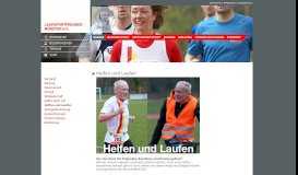 
							         Helfen und Laufen - Laufsportfreunde Münster								  
							    