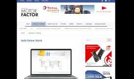 
							         Hella Partner World - Professional Motor Factor								  
							    