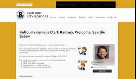 
							         Hello, my name is Clark Ramsey and welcome to my page – Ramsey ...								  
							    