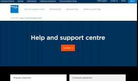 
							         Help and support centre | Bupa UK								  
							    