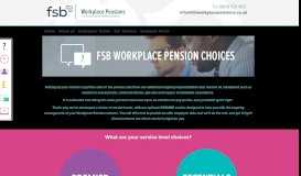 
							         Help and Support - FSB Workplace Pensions								  
							    