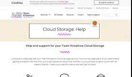 
							         Help - Cloud Storage | Team Knowhow								  
							    