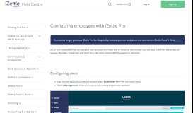 
							         Help - Configuring employees - iZettle								  
							    
