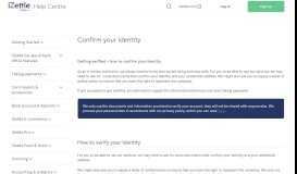 
							         Help - Confirm your identity - iZettle								  
							    