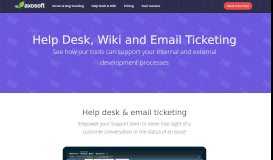 
							         Help Desk - Wiki - Customer Portal | Axosoft								  
							    