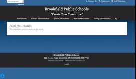 
							         Help Logging In | Brookfield Public Schools								  
							    