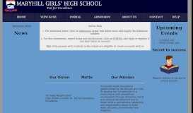 
							         Help - Maryhill Girls' High School.								  
							    