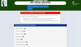 
							         Help - No Fear Bridge								  
							    