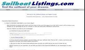 
							         Help - Sailboat Listings - sailboats for sale								  
							    