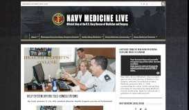 
							         HELP System Offers Tele-Consultations – Navy Medicine								  
							    