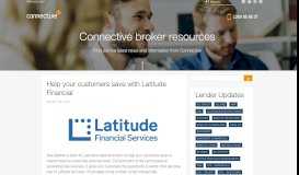 
							         Help your customers save with Latitude Financial - Blog - Connective								  
							    