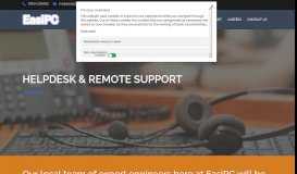 
							         Helpdesk & Remote Support – EasiPC Services								  
							    