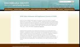 
							         Helpful Links | Columbiana County Ohio | Job & Family Services								  
							    