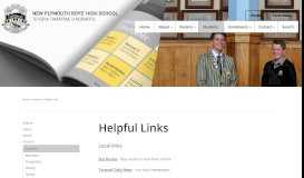
							         Helpful Links - New Plymouth Boys' High School								  
							    