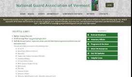 
							         Helpful Links - NGA-VT - The Vermont National Guard Association								  
							    