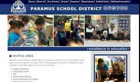 
							         Helpful Links - Paramus Public Schools								  
							    
