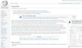 
							         Help:IPA - Wikipedia								  
							    