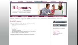 
							         Helpmates StaffingBenefits - Helpmates Staffing								  
							    