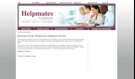 
							         Helpmates StaffingEmployee Portal - Helpmates Staffing								  
							    