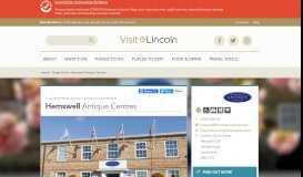 
							         Hemswell Antiques Centres | Things to Do | Visit Lincoln								  
							    