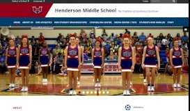
							         Henderson Middle School: Home								  
							    