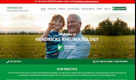 
							         Hendricks Rheumatology: Arthritis & Rheumatology								  
							    