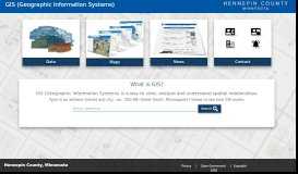 
							         Hennepin County: Geographic information systems								  
							    