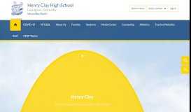 
							         Henry Clay High School / Homepage - Lexington								  
							    