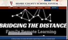 
							         Henry County School System								  
							    