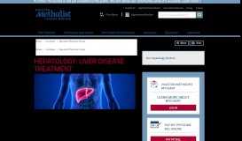 
							         Hepatology: Liver Disease Treatment | Houston Methodist								  
							    