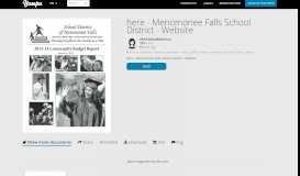 
							         here - Menomonee Falls School District - Website - Yumpu								  
							    