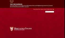 
							         Heretaunga College – Welcome to Heretaunga College								  
							    